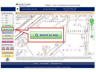 [Index Map Search] button